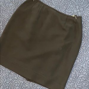 Classic black Kasper suit